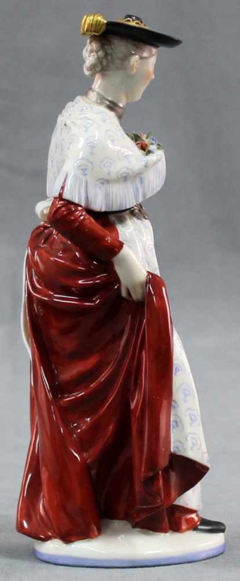 Nymphenburg Porcelain figure 831 Miesbacherin. - Image 2 of 7