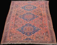 Sumak carpet. Caucasus. Antique, around 1900.