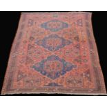 Sumak carpet. Caucasus. Antique, around 1900.