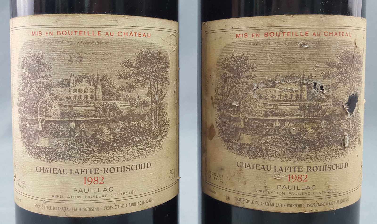 1982 Chateau Lafite Rothschild. 1er Grand Cru Classe. - Image 5 of 7