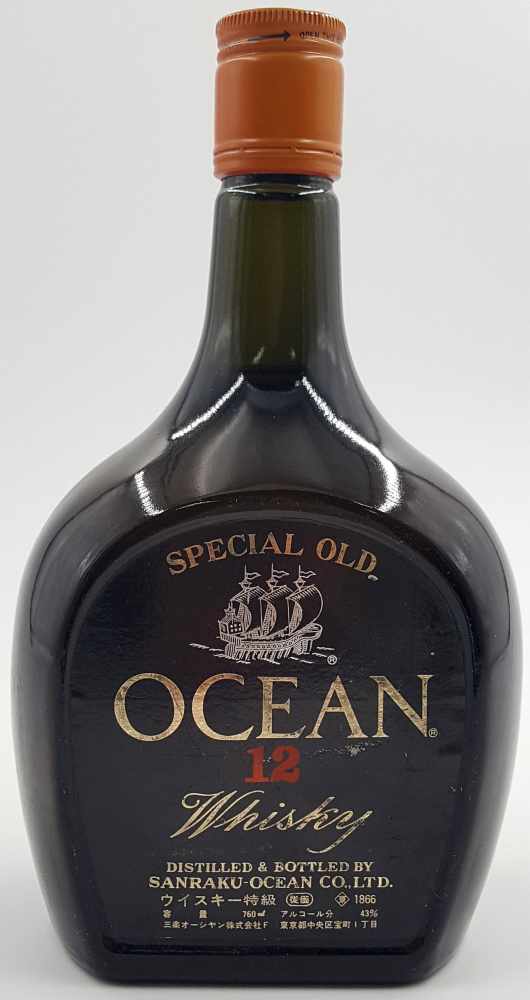 Ocean Whiskey, Special Old 12 Years, SANRAKU - OCEAN CO. LTD.