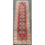 Kirsehir runner. Central Anatolia. Turkey. Old, mid-20th century.