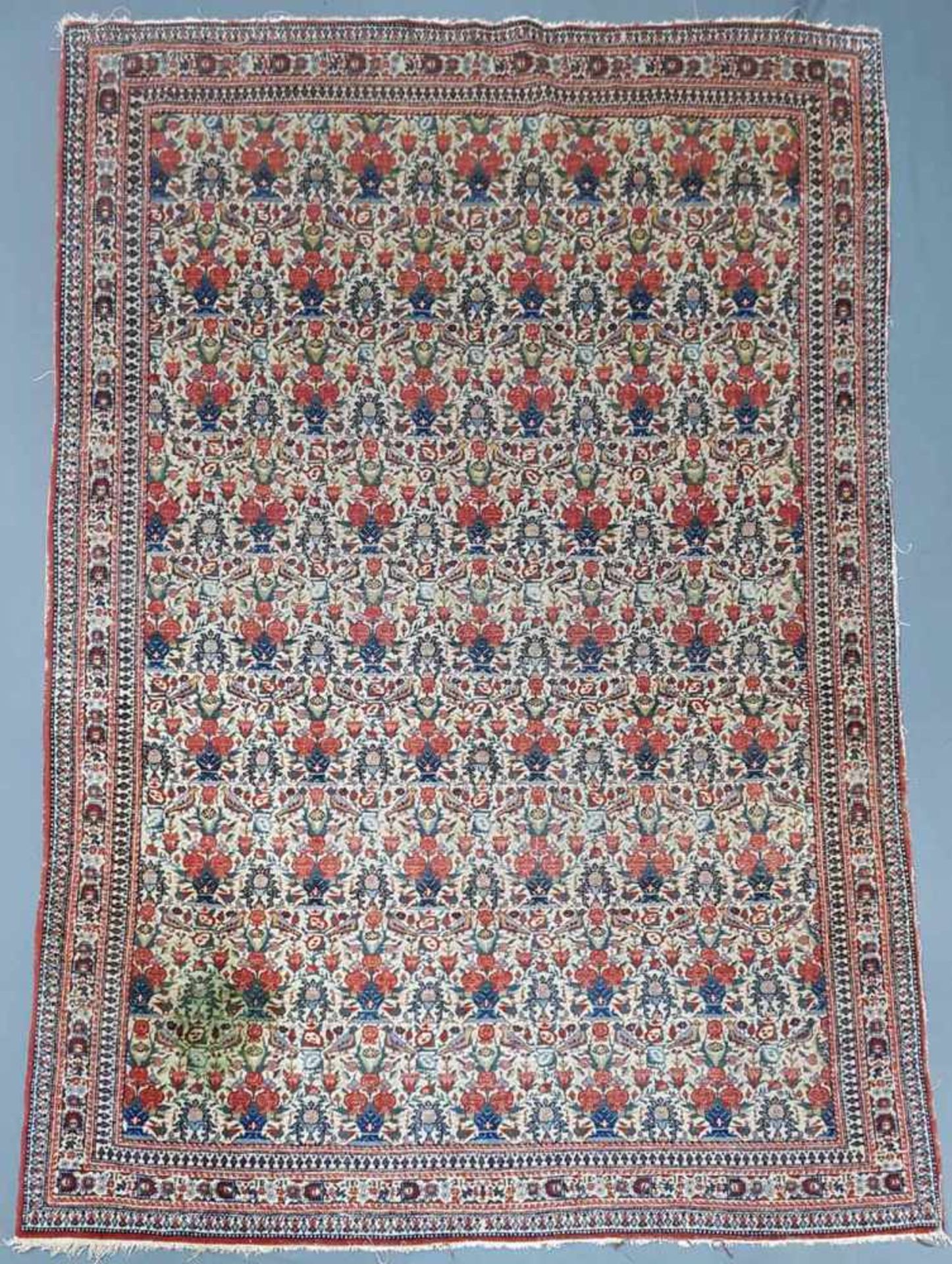 Tehran Persian carpet. "Zili - Sultani" pattern. Iran. Antique. Around 1900.