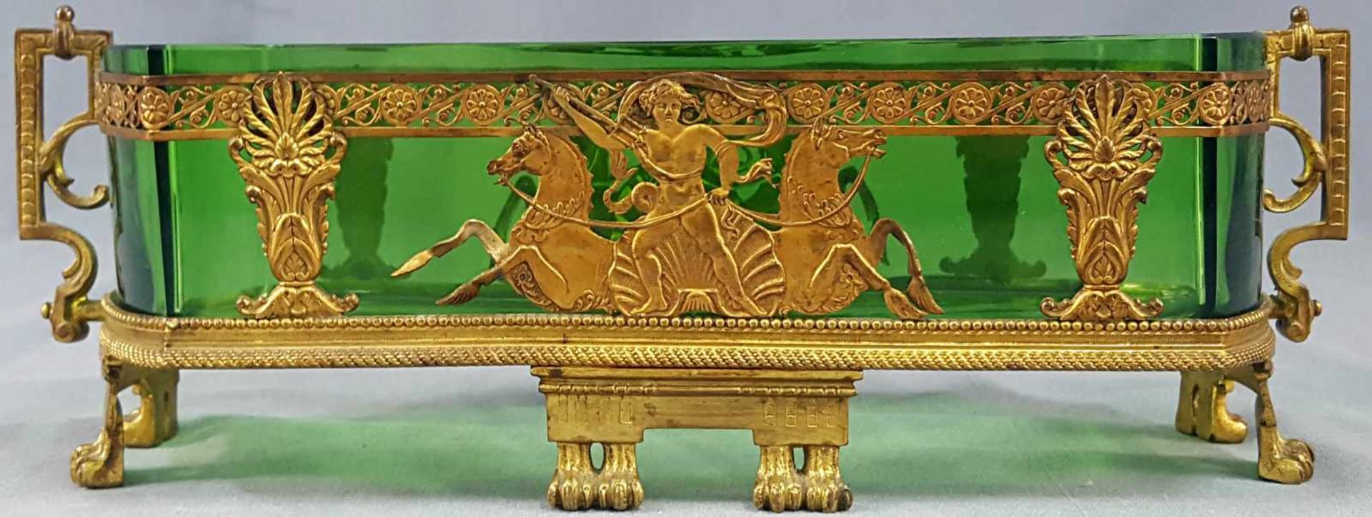 Jardinière, France, probably Empire Period. Fire gilded.< - Image 3 of 8