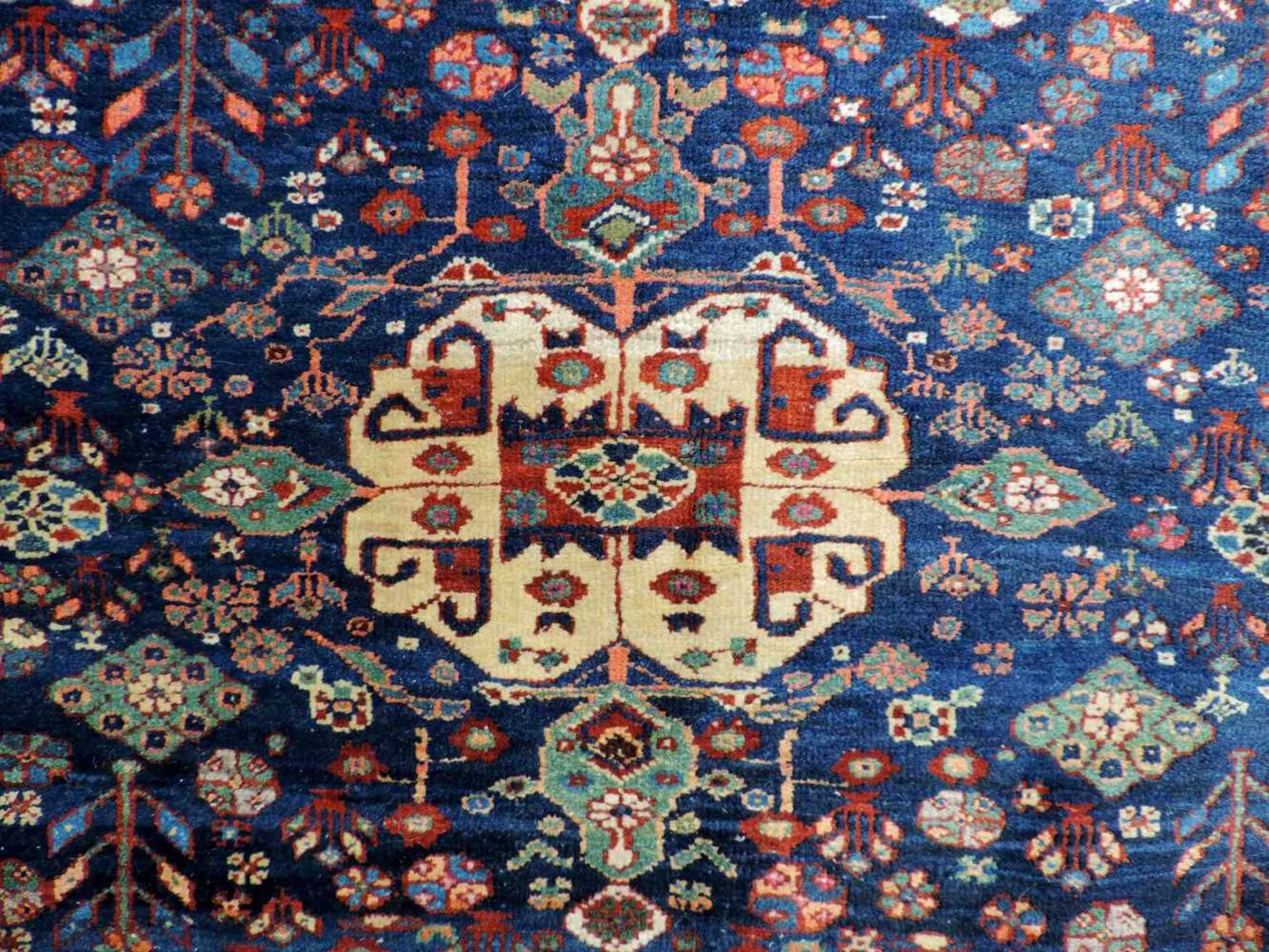 Abadeh Persian carpet. Iran. Old, around 1920. Fine knotting. - Image 3 of 6