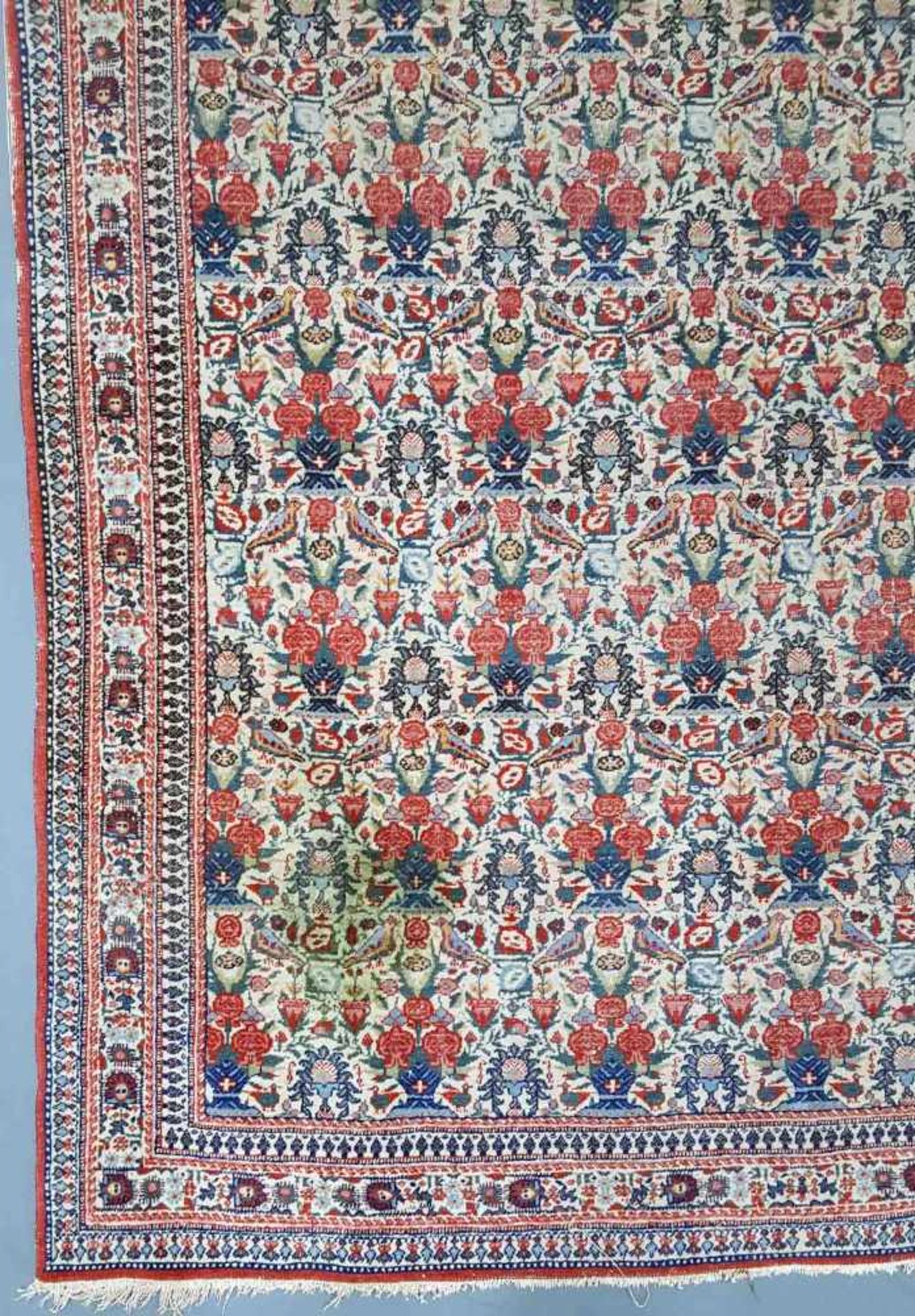 Tehran Persian carpet. "Zili - Sultani" pattern. Iran. Antique. Around 1900. - Image 2 of 7