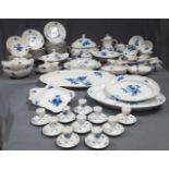 Meissen porcelain, ''Blaue Blume mit Insekten''.