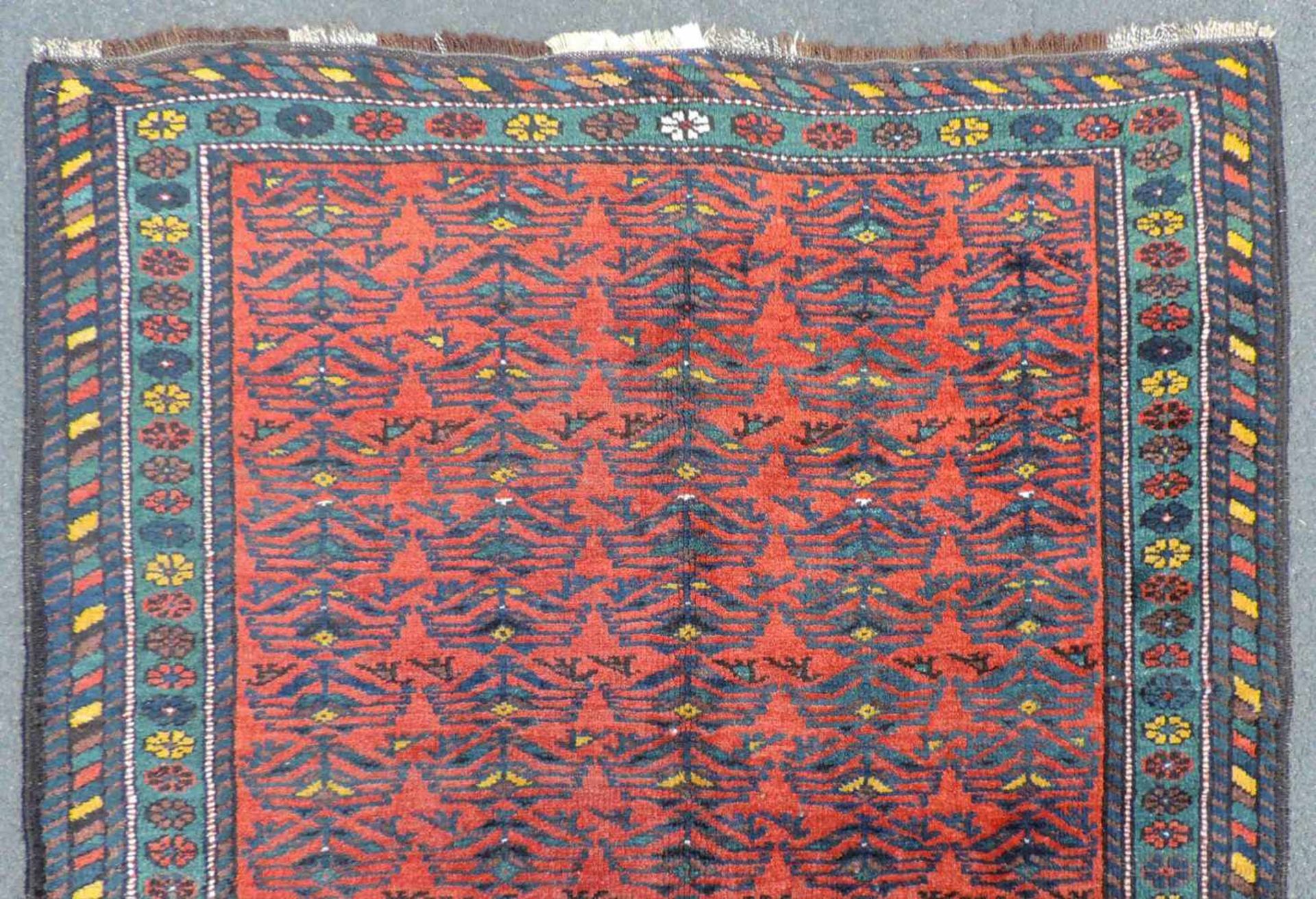 Kurdish Persian carpet. Iran. Antique, around 1910. - Image 4 of 5