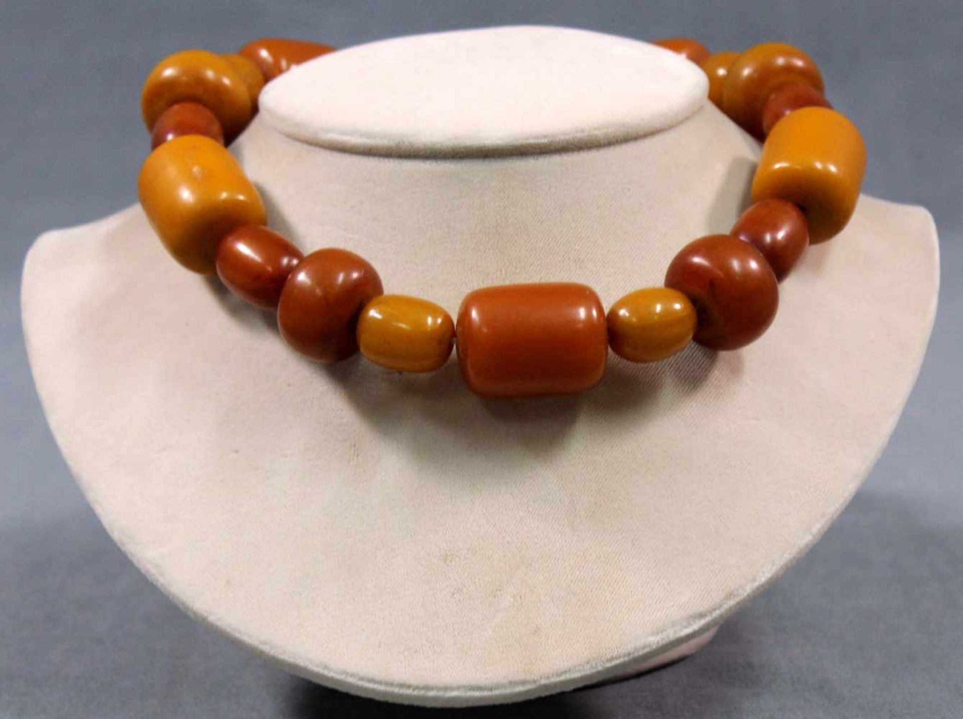 Amber necklace.