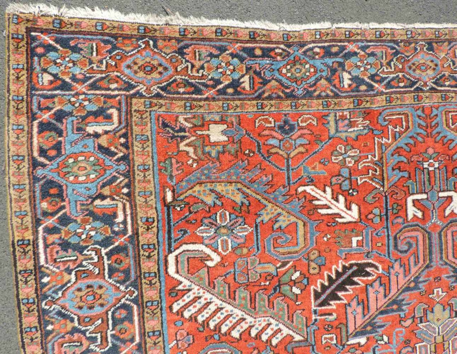 Heriz Persian carpet. Iran. Old, around 1940. - Image 3 of 14