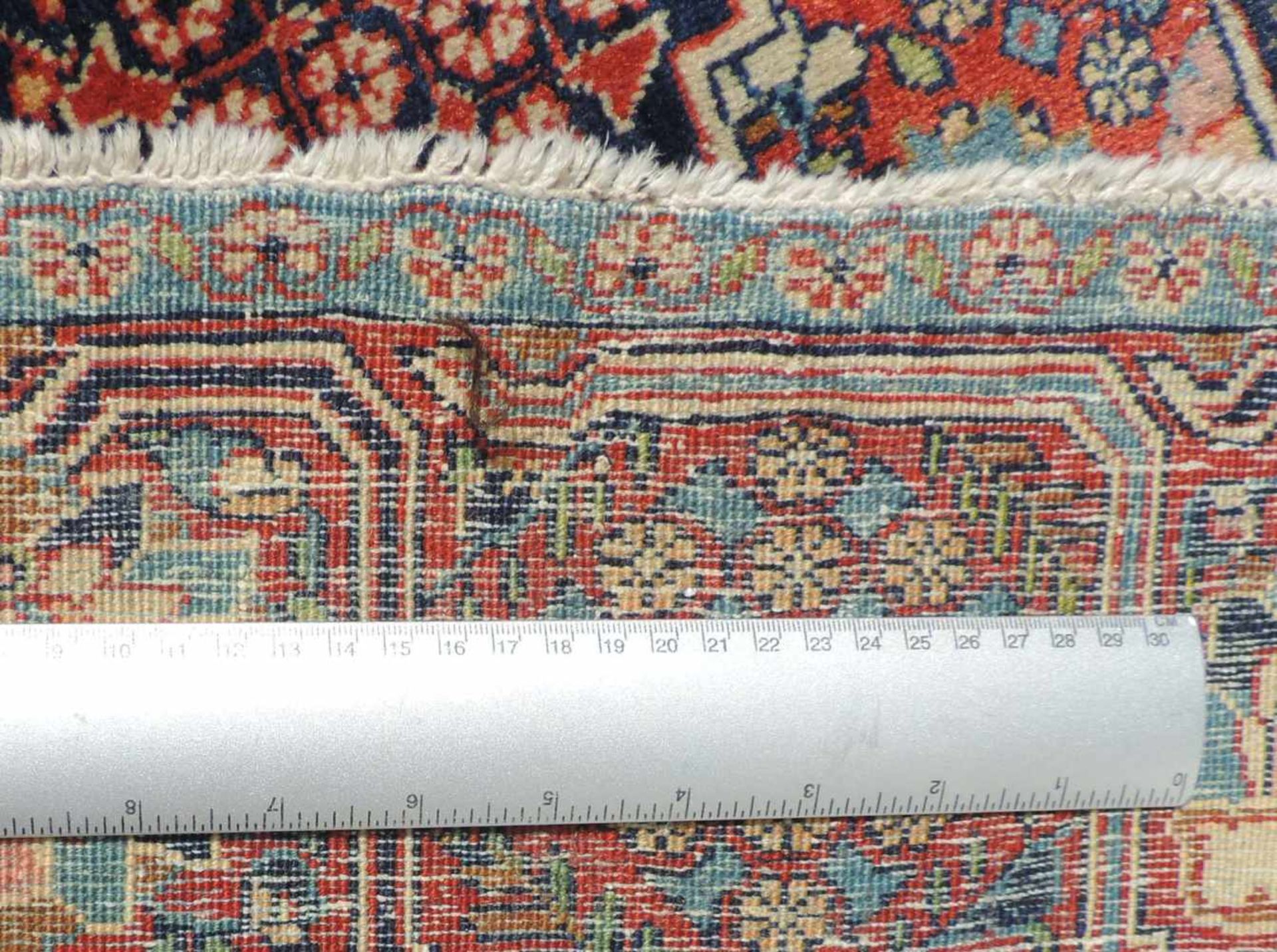 Kashan cork Persian carpet. Iran. Old, 1st half of the 20th century. - Image 4 of 4