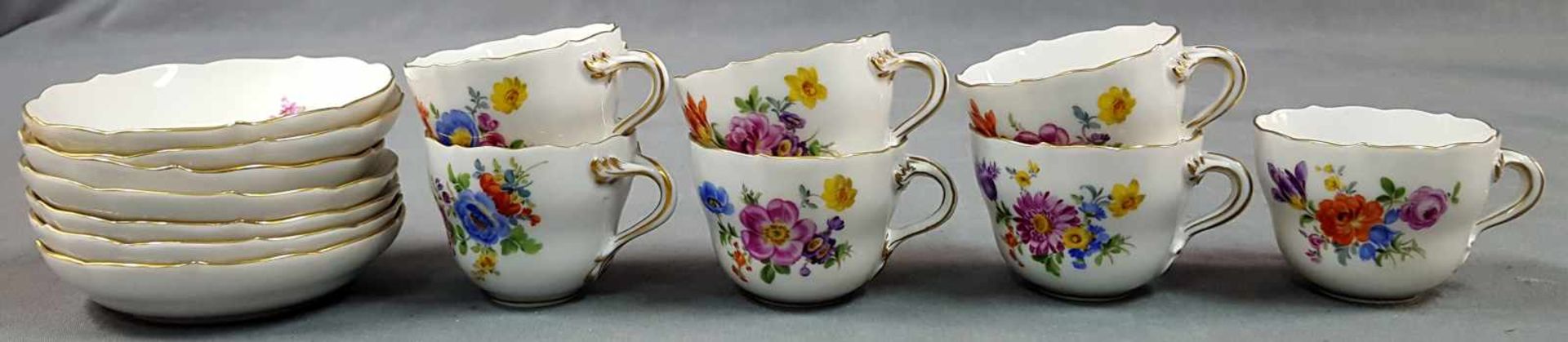 Meissen porcelain. Decor Blume III. - Image 9 of 14