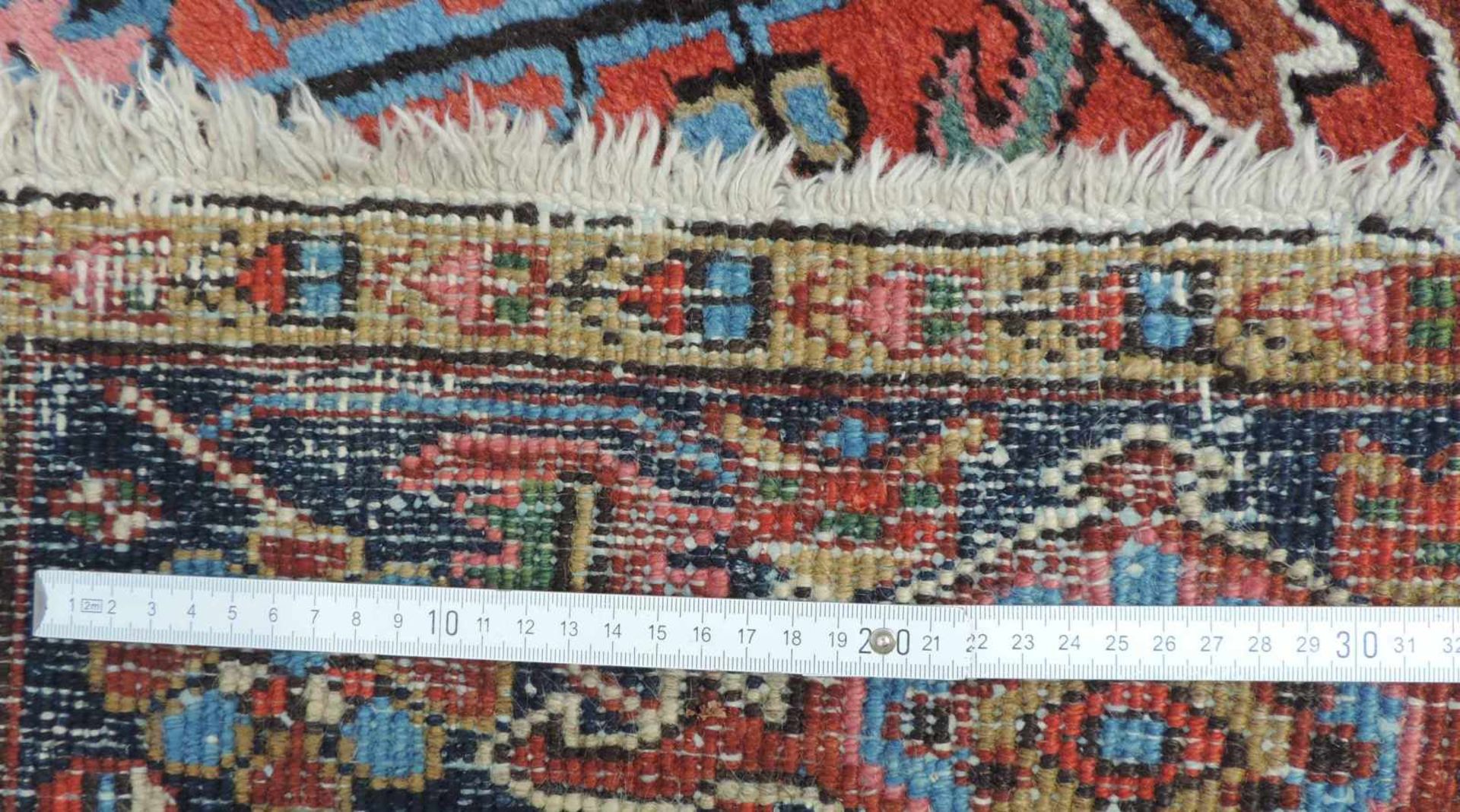 Heriz Persian carpet. Iran. Old, around 1940. - Image 6 of 14