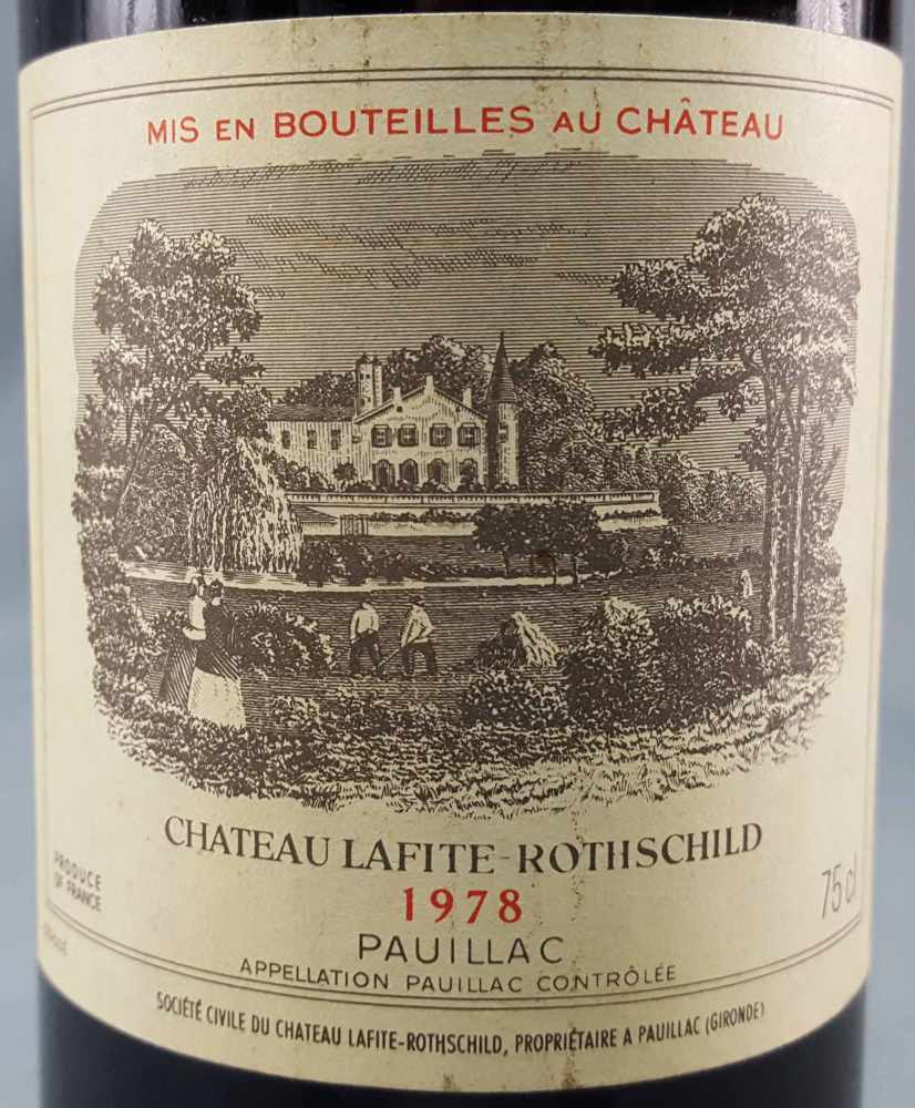 1978 Chateau Lafite - Rothschild. - Image 9 of 9