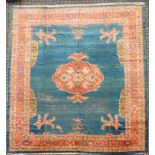 Smyrna Carpet, probably Turkey. Antique, around 1900.