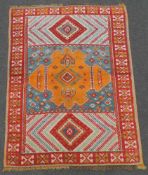 Rabbat carpet. Morocco. Old, mid-20th century.