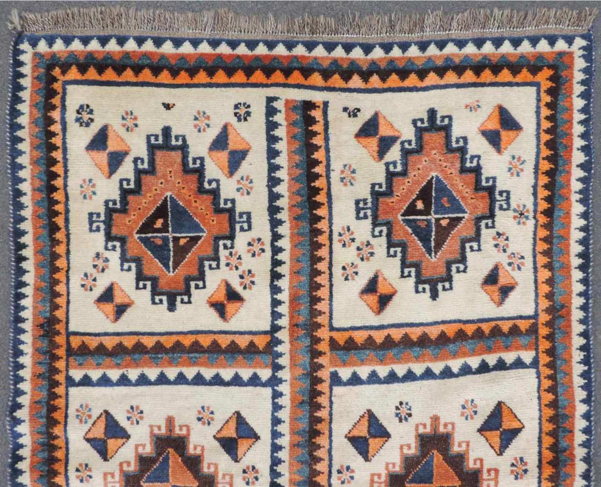 Qashqai Kashkai Gabbeh Persian carpet. Iran. Old, around 1920. - Image 3 of 5