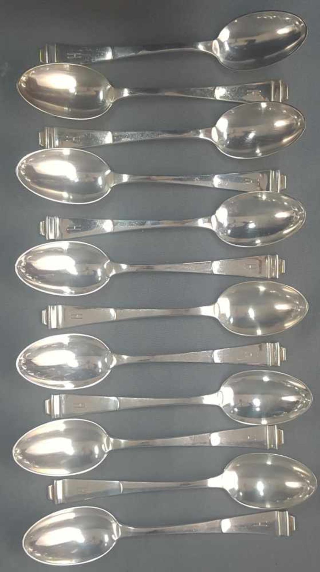 Wilkens "Pagode" silver 800, Art Deco cutlery. - Image 2 of 8