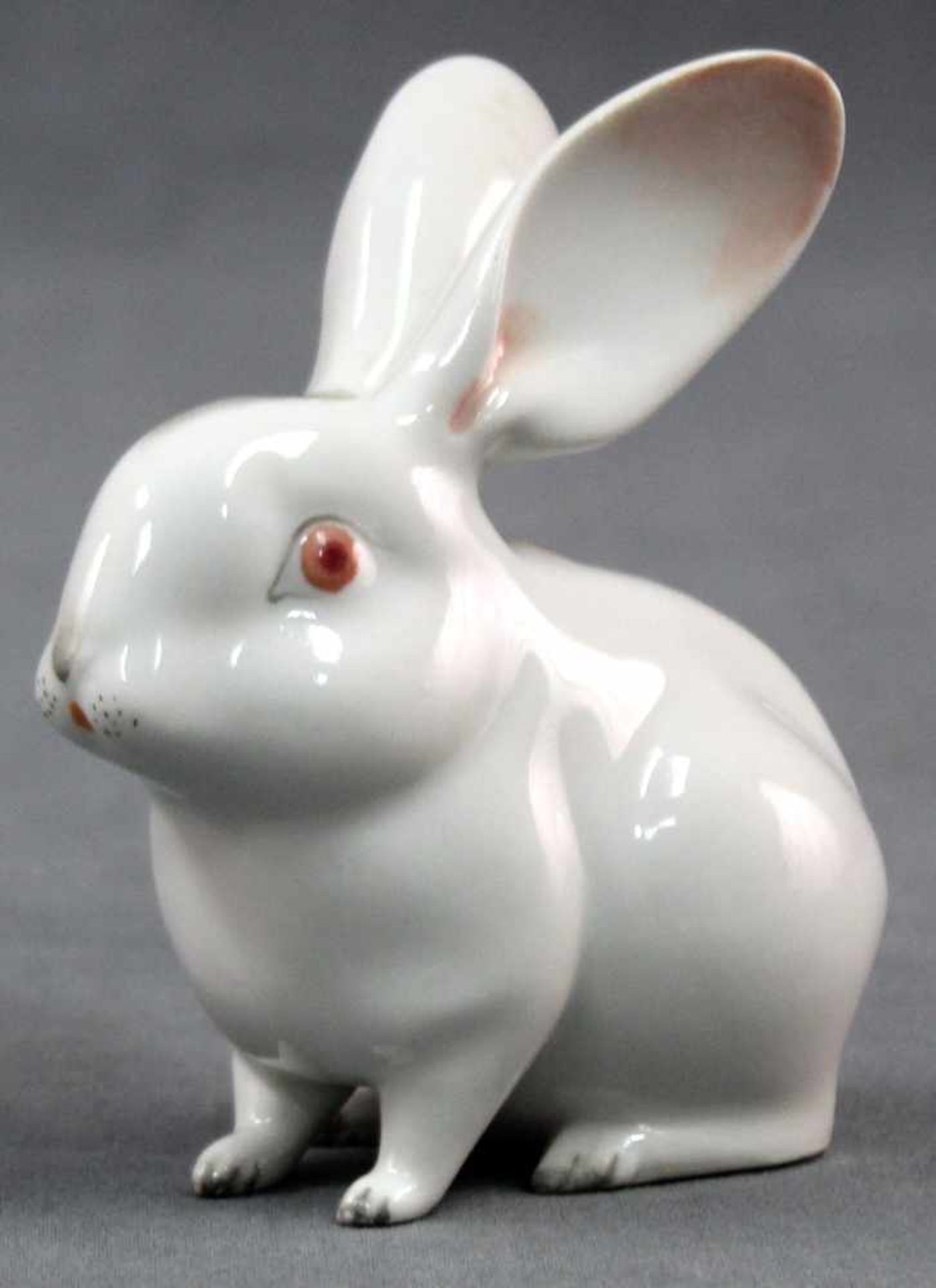 KPM Berlin porcelain figure. Rabbit. - Bild 6 aus 8