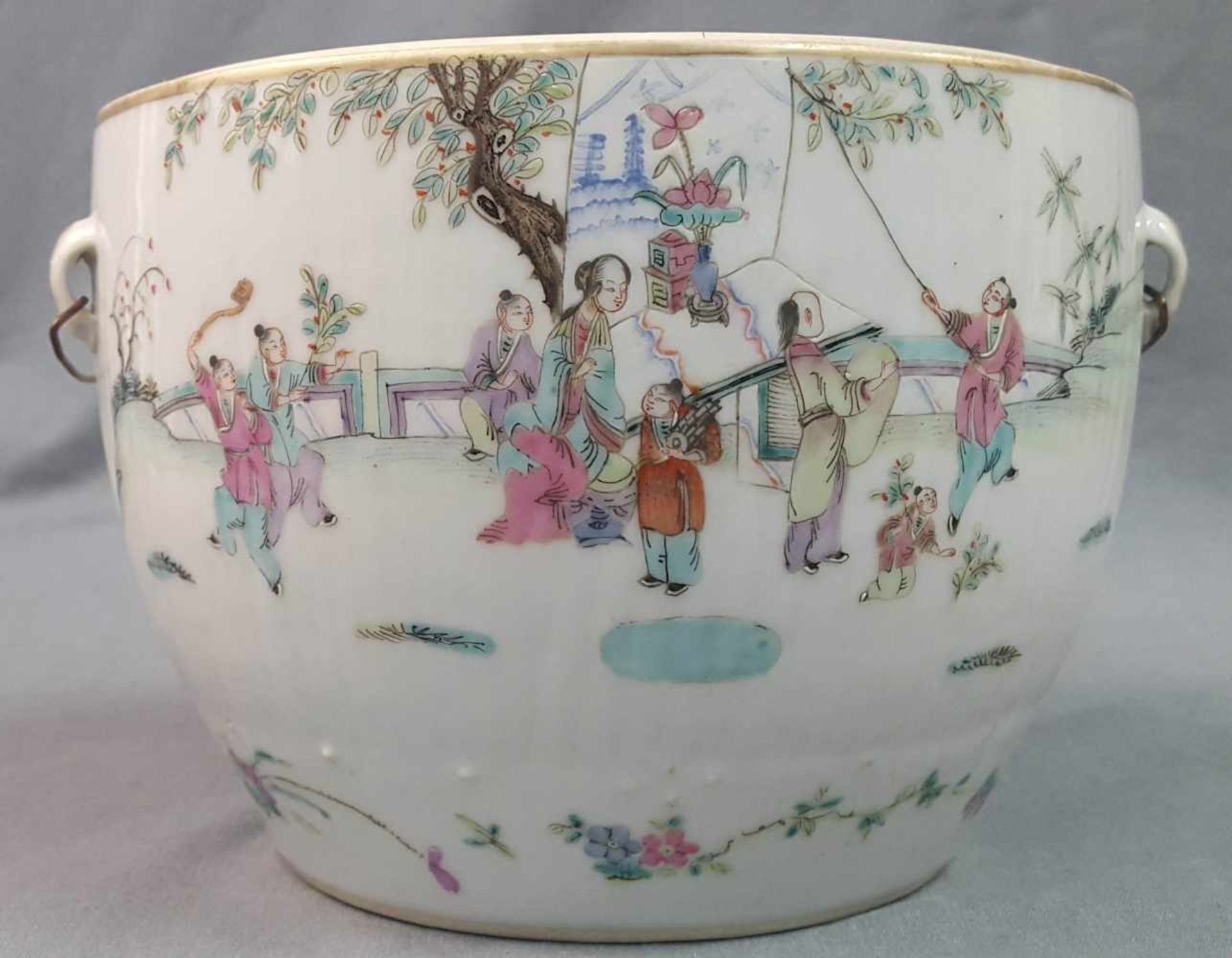Cachepot. Porcelain. Proably China / Japan old. - Bild 3 aus 7