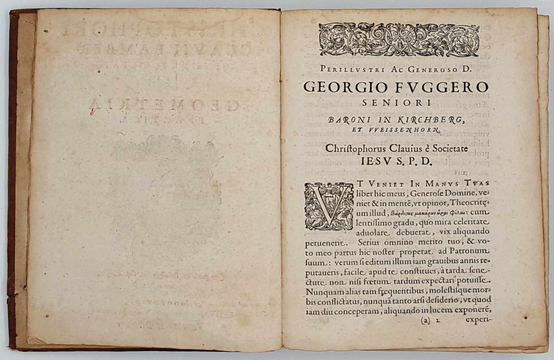 Christophori Clavii Bambergensis e Societate IESV. "Geometria Practica", 1606. - Bild 6 aus 8