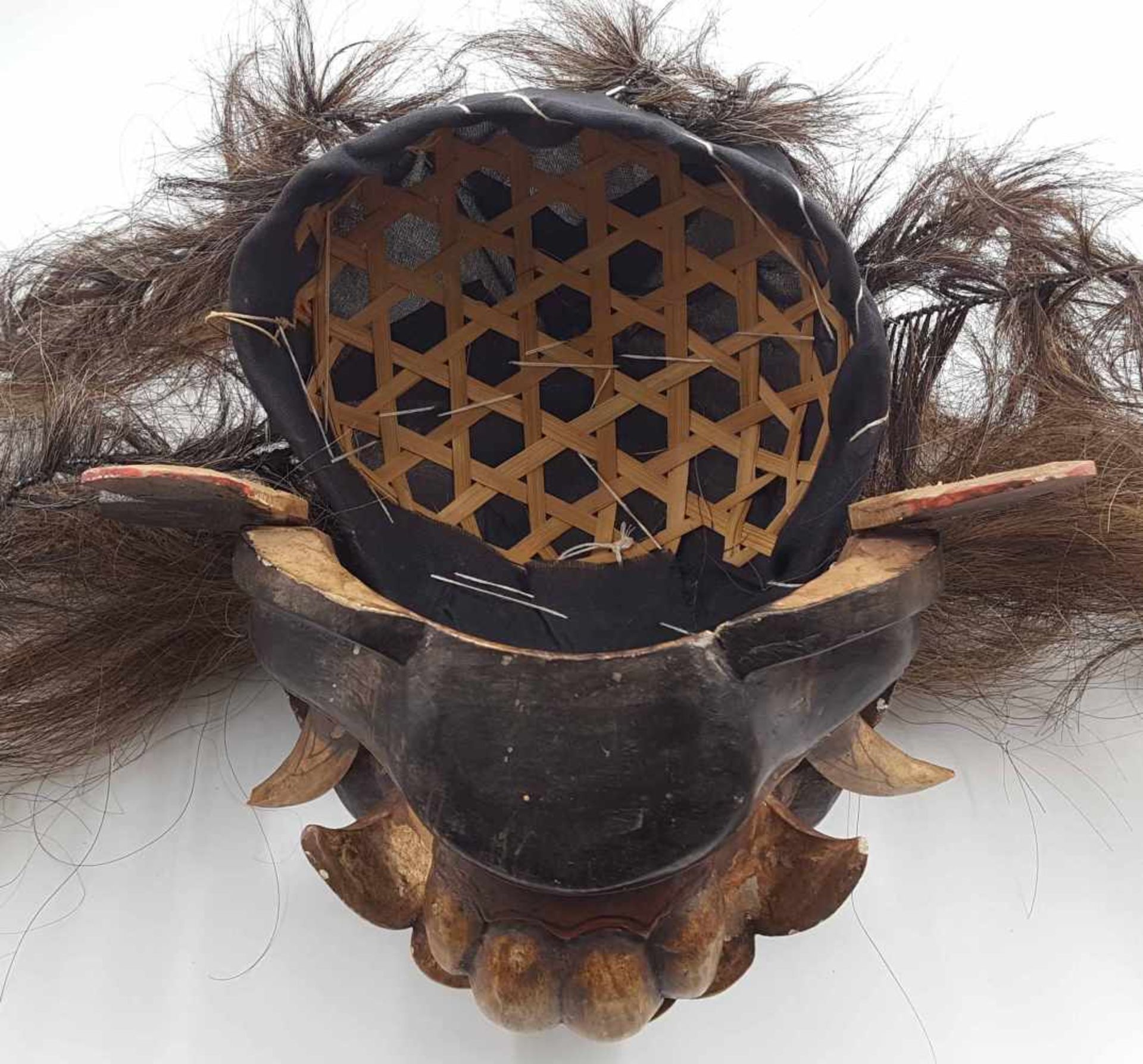 Protective demon '' KÁLA '' dance mask, Indonesia, probably Bali.< - Image 5 of 6