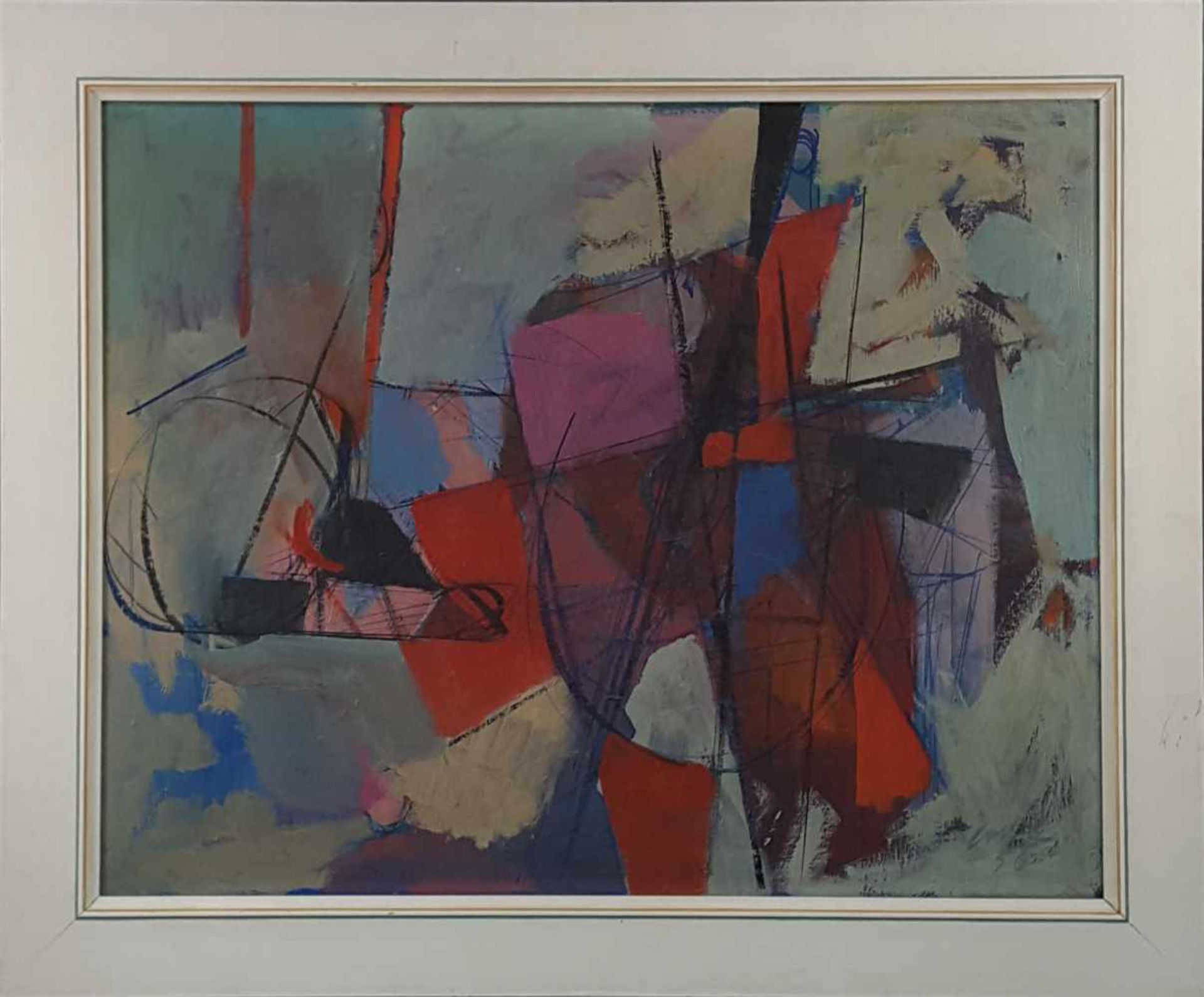 Paul CONZELMANN (1898 - 1977). Abstract composition, 1956. - Bild 2 aus 5