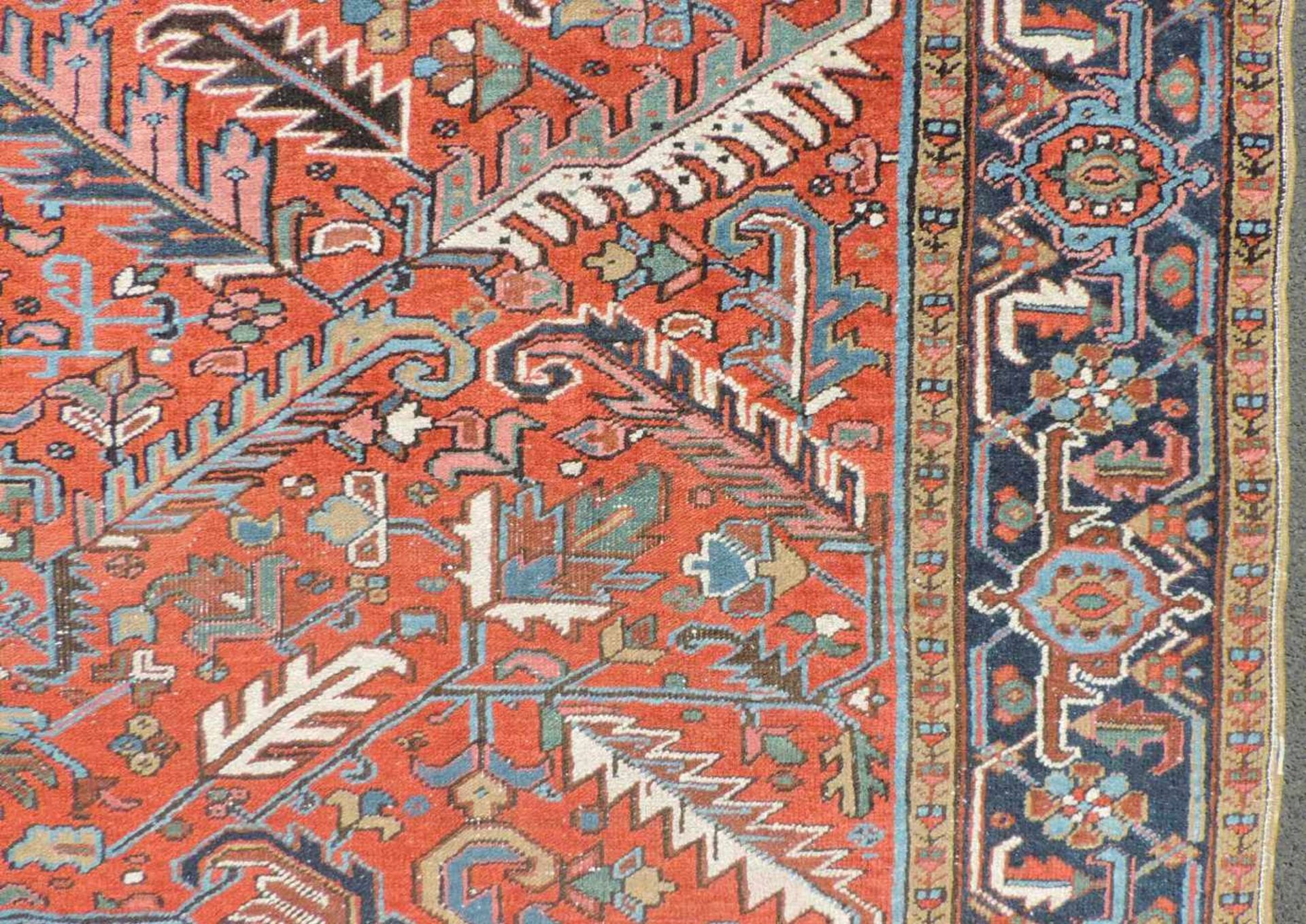 Heriz Persian carpet. Iran. Old, around 1940. - Image 2 of 14