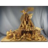 Georg HIERONYMI (1914 - 1993). Christmas crib