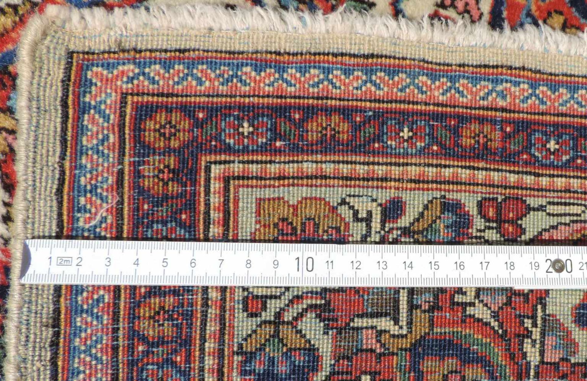 Kashan Persian carpet. Iran. Old, mid-20th century. - Image 6 of 6