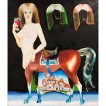 Tadeusz CIESIULEWICZ (1936 - 1997). ''Centaur I'', 1978.