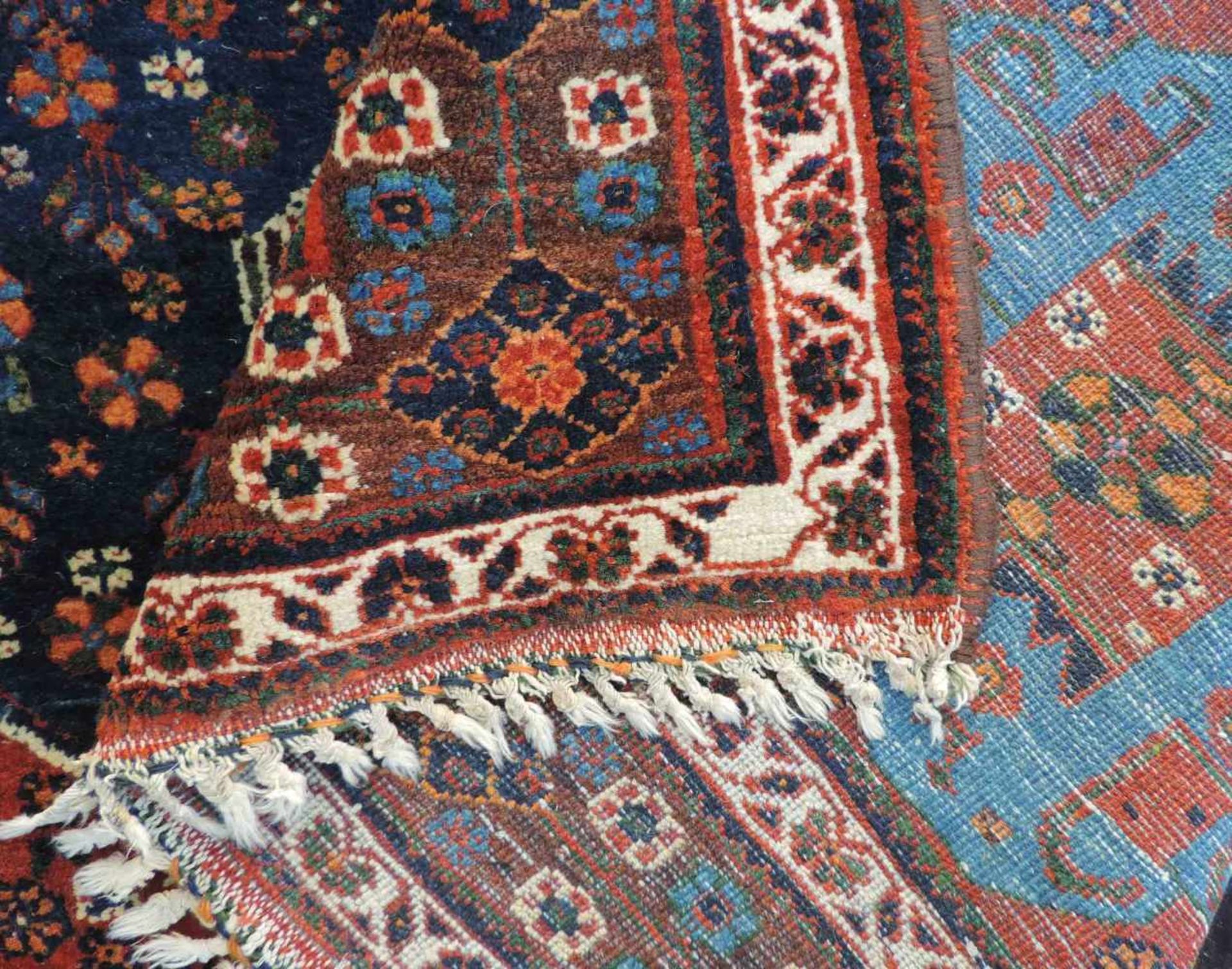 Abadeh Persian carpet. Iran. Old, around 1920. Fine knotting. - Image 5 of 6