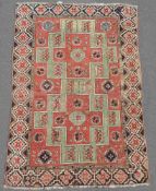 Bergama carpet. Western Anatolia. Turkey. Antique, around 1800.