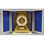 ATMOS table clock, Jaeger LeCoultre, form number 250960. Switzerland.