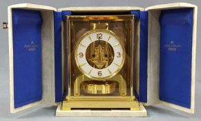 ATMOS table clock, Jaeger LeCoultre, form number 250960. Switzerland.