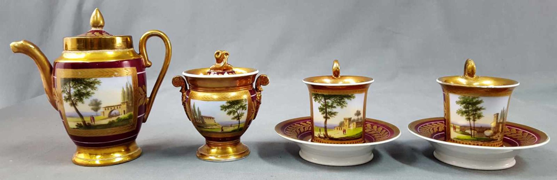 11 parts of Meissen porcelain. Up to 27 cm high. - Bild 6 aus 14