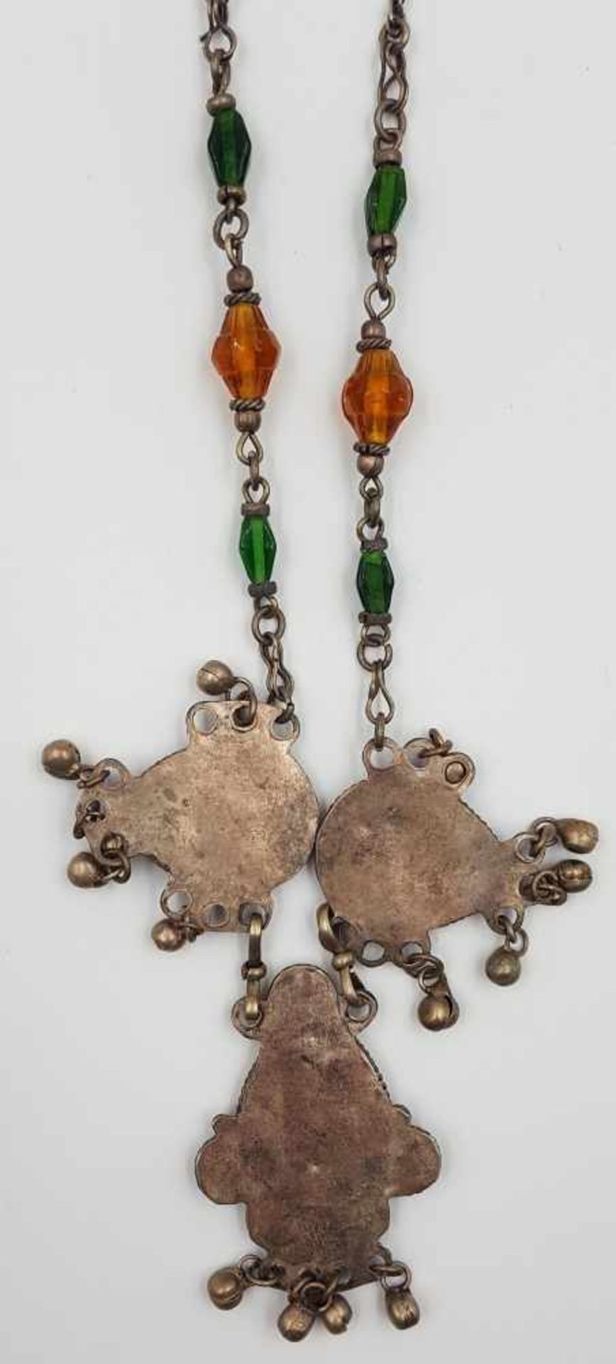 6 parts jewelry, ethnologica. Also silver, Carnelian, Lapis Lazuli. - Image 12 of 14