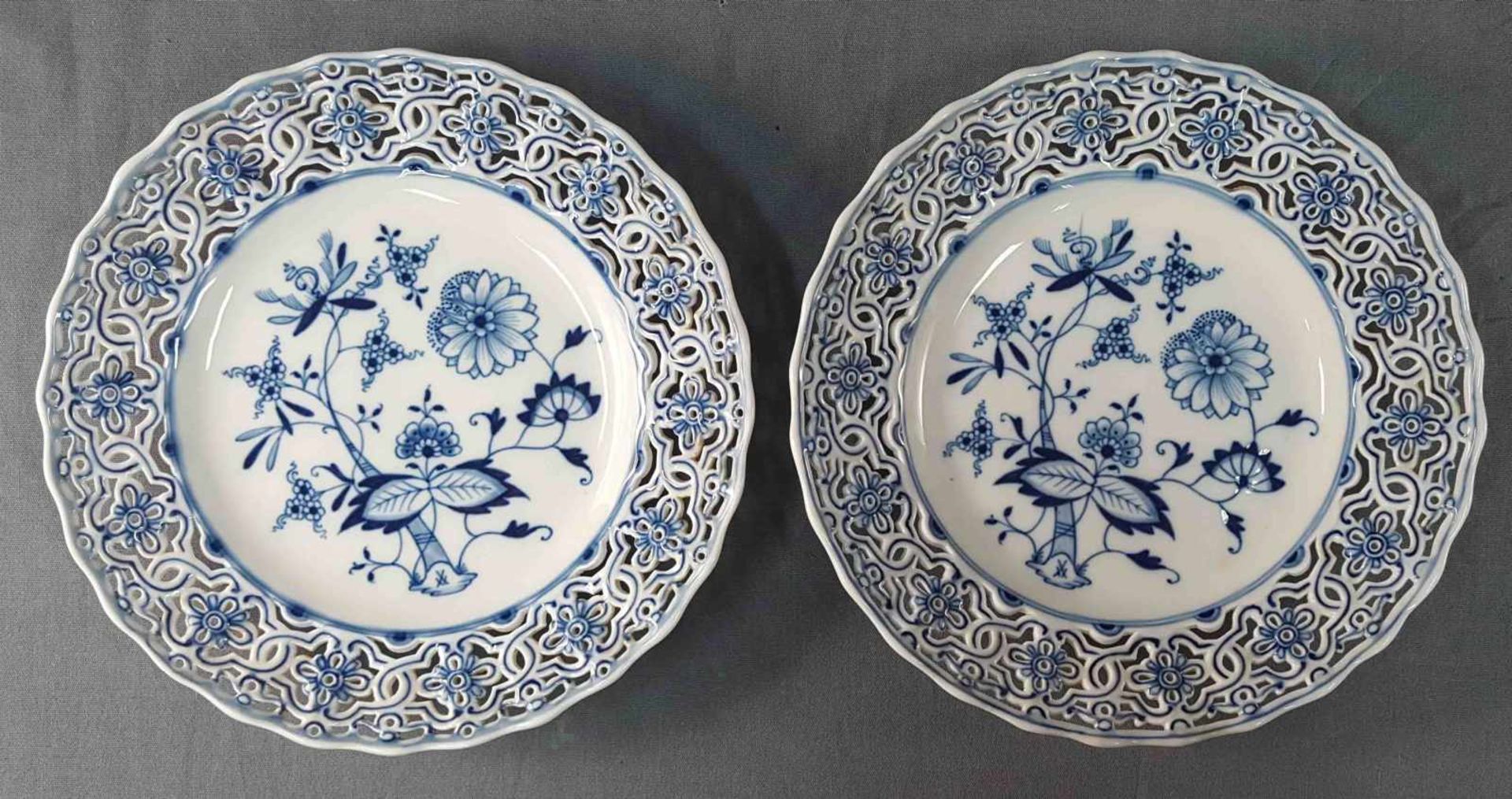 Porcelain Meissen, Zwiebelmuster. - Image 6 of 18