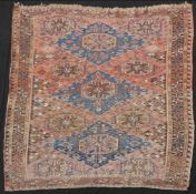 Sumak carpet. Caucasus. Antique, around 1910.