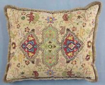 Petit Point embroidery. Probably Caucasus. Antique, 18th century.