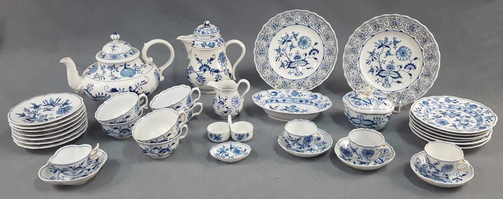 Porcelain Meissen, Zwiebelmuster.