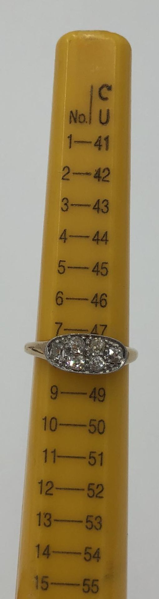585 gold.Ring. Needle. Pendant. Brooch. Necklace.Diamonds. Pearl. Amethyst. Colored stones. 13.6 - Bild 5 aus 13