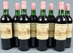 1982 Vieux Chateau Certan. Pomerol AC.8 whole bottles. 75 cl, Mise en Bouteille au Chateau.