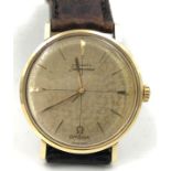 Gentlemen Watch Omega Seamaster Automatic Swiss Made.34 mm diameter. Gold cap. Movement did work