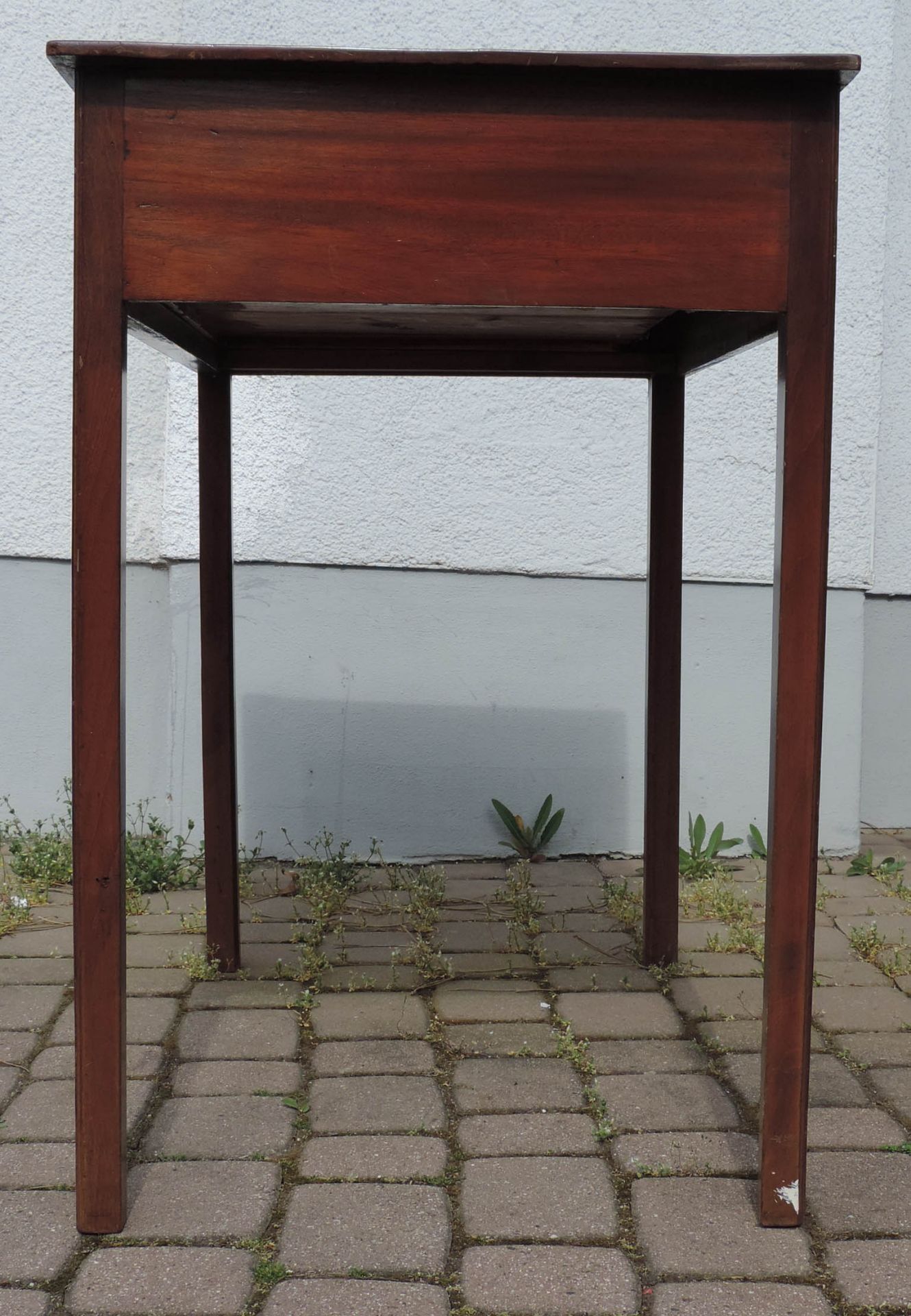 Side table. End table with a drawer.72 cm x 84 cm x 48 cm. England or America, New England. Probably - Image 6 of 6