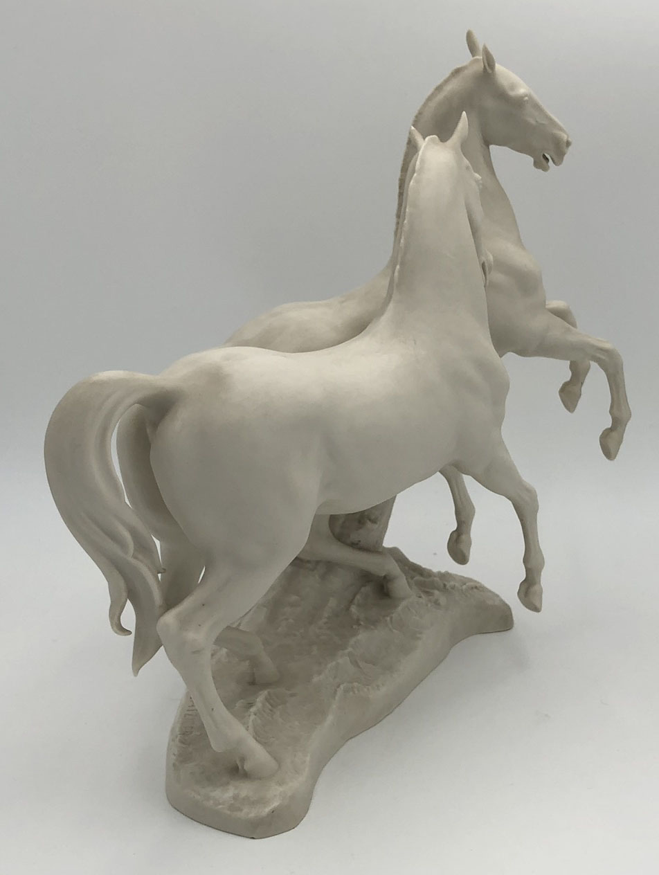 Hans ACHTZIGER (1918 - 2003). "Übermut und Reiter". Porcelain figure.35.5 cm x 43 cm x 19 cm. - Image 9 of 12