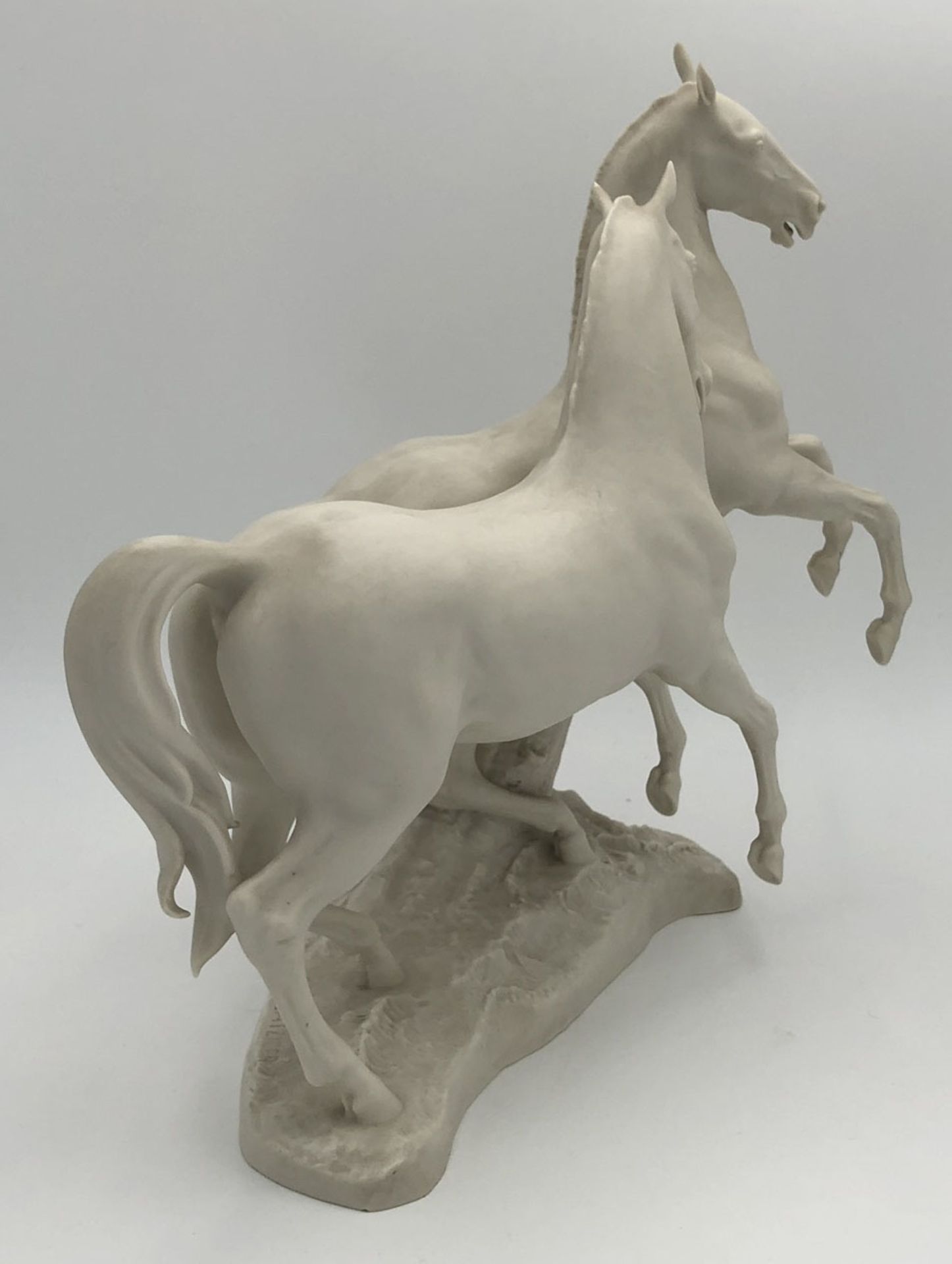 Hans ACHTZIGER (1918 - 2003). "Übermut und Reiter". Porcelain figure.35.5 cm x 43 cm x 19 cm. - Bild 9 aus 12