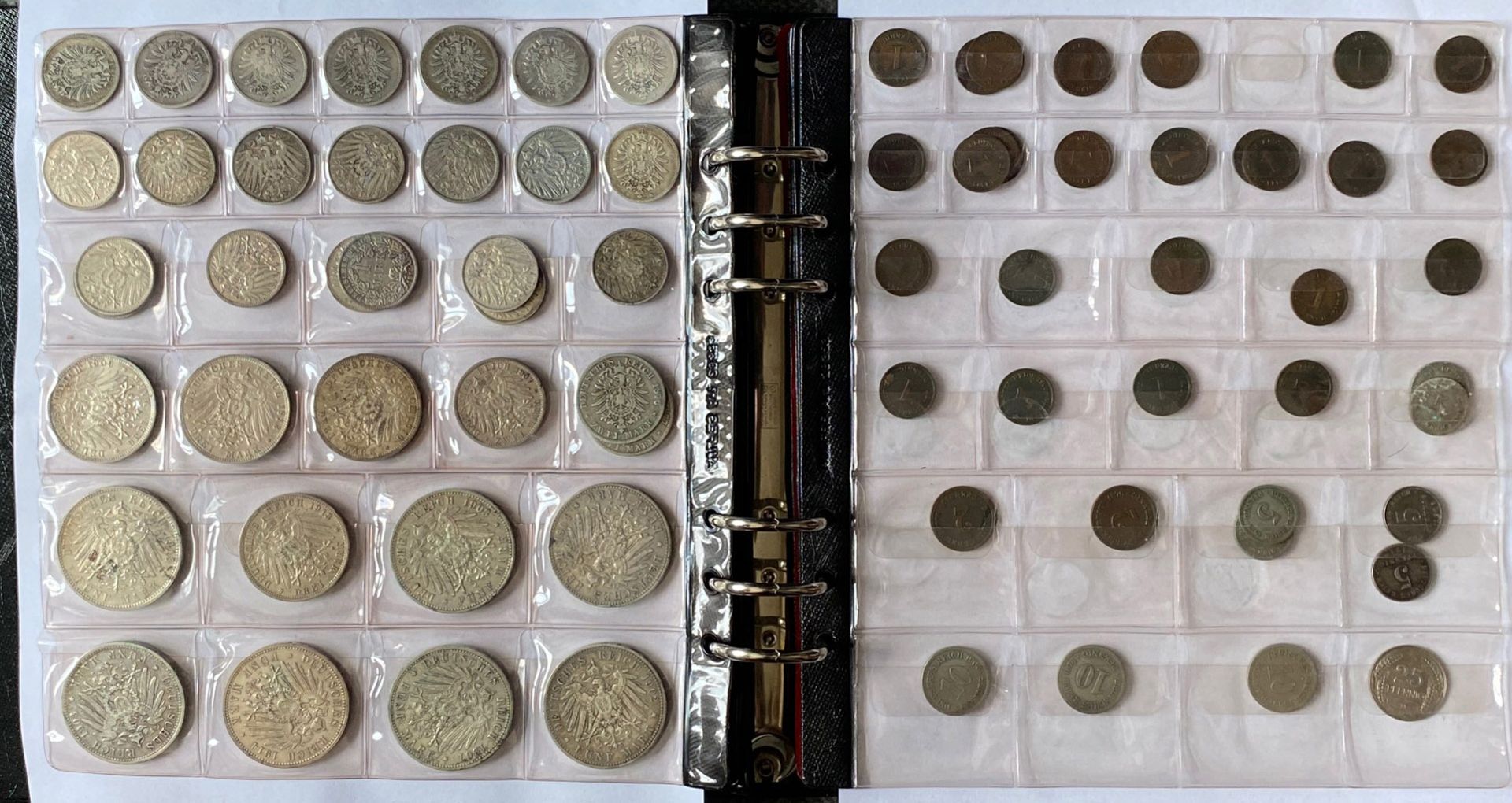 Collection of coins. Mostly silver, Deutsches Reich und III. Reich.Will be auctioned for research - Bild 10 aus 10