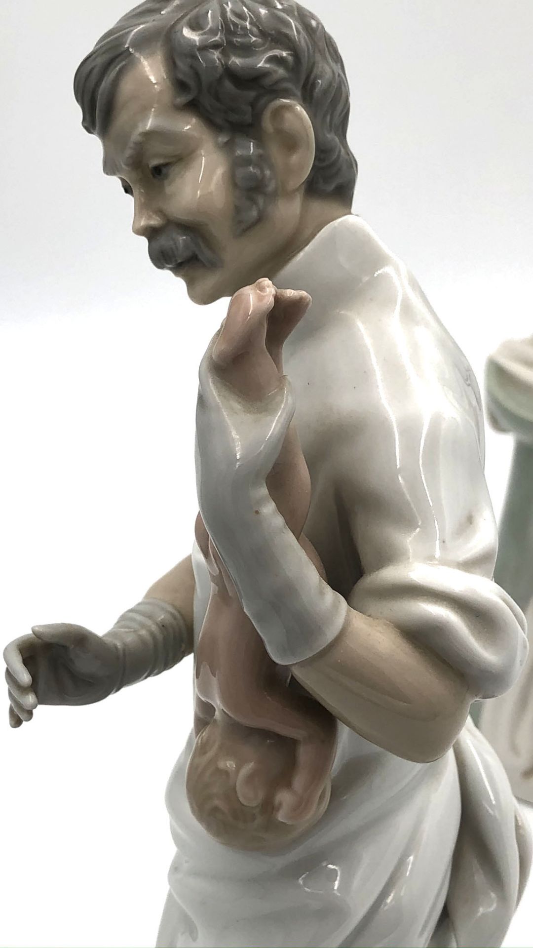 Salvador FURIO (XX). Lladro porcelain, Spain. 2 figures.Each 35 cm high. Dentist (1971), - Bild 2 aus 13