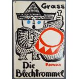 Günter GRASS (1927 - 2015). ''Die Blechtrommel'', Luchterhand, 1959, signiert.Not colatered.Günter